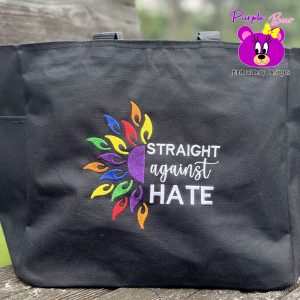 Straight against hate Stand Alone Design 3 sizes