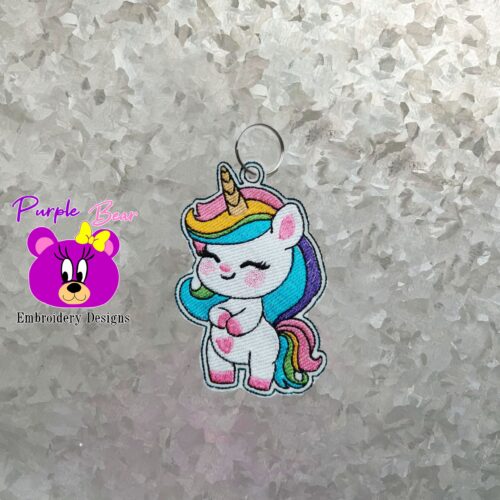 Standing Unicorn, Snap Tab & Eyelet