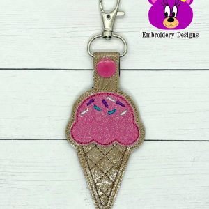 Ice Cream Eyelet & Snap