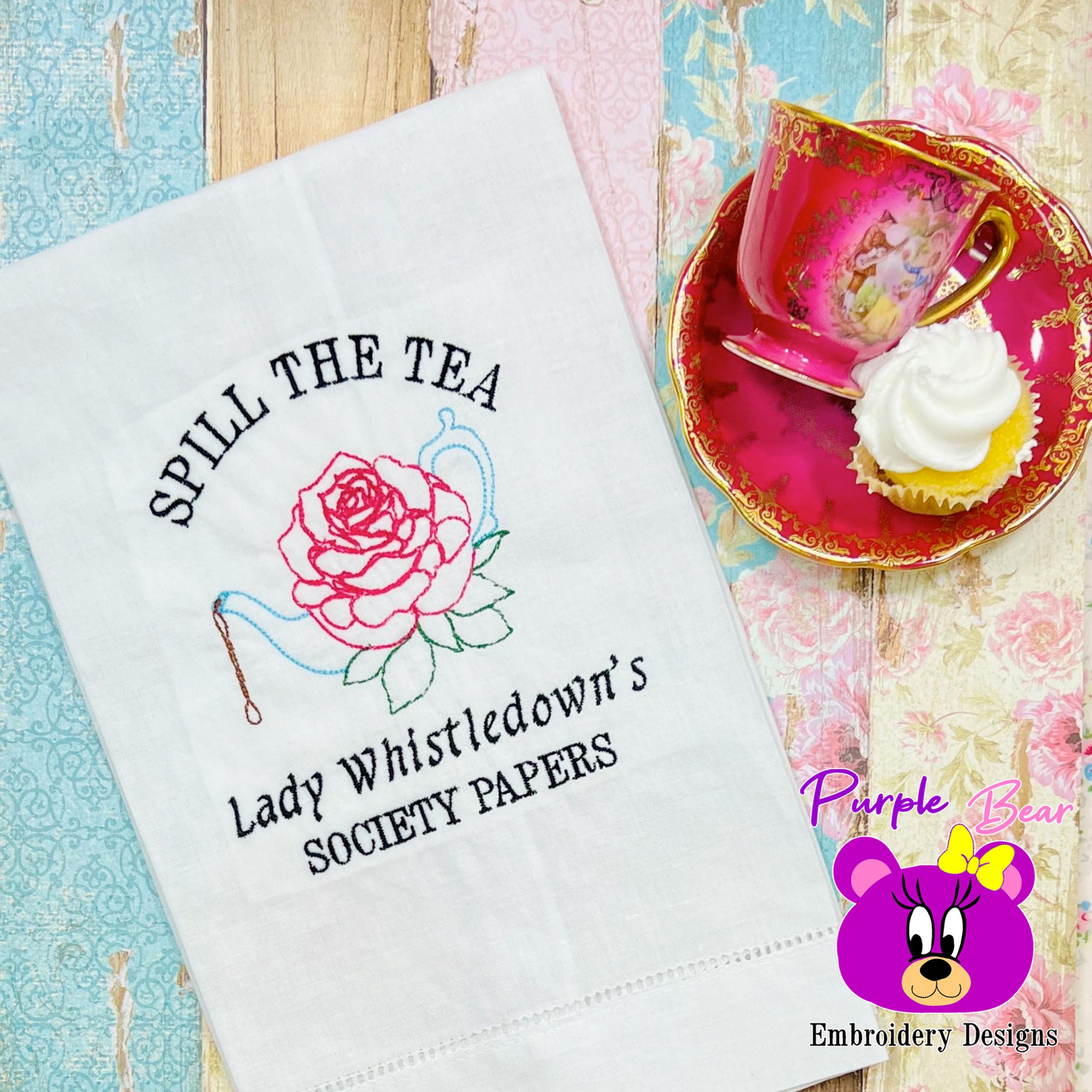 Spill the Tea Design 3 sizes