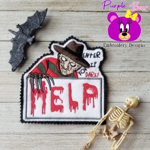 Fred Halloween Sign 3 Sizes