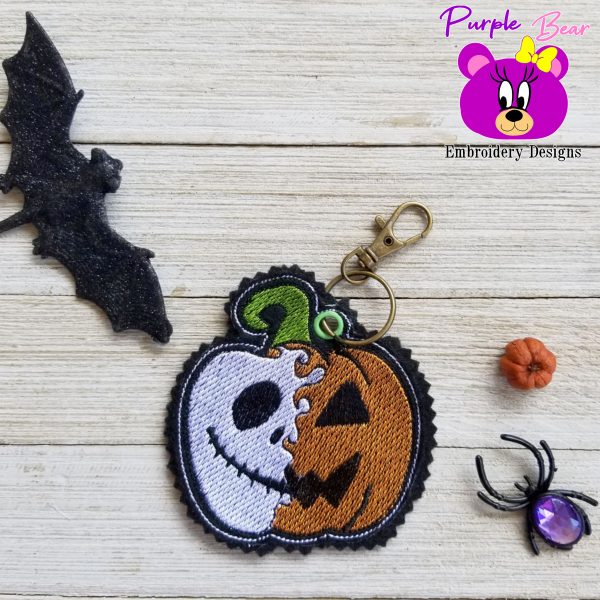 Pumpkin Skeleton Ornament