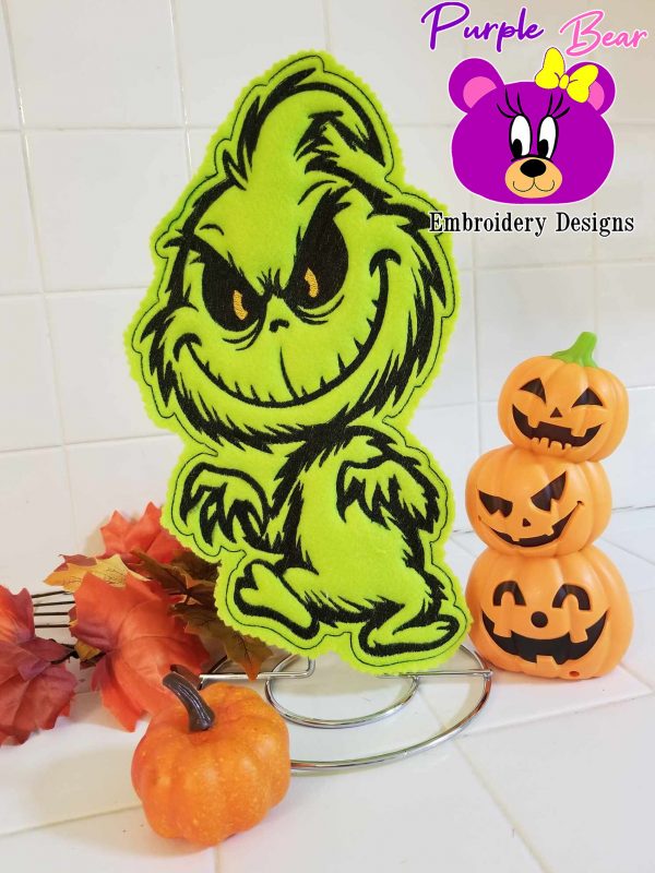 Oogie Grinchie Hanger, 3 Sizes