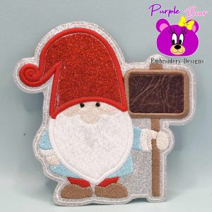 Gnome with Sign Hanger 3 Sizes