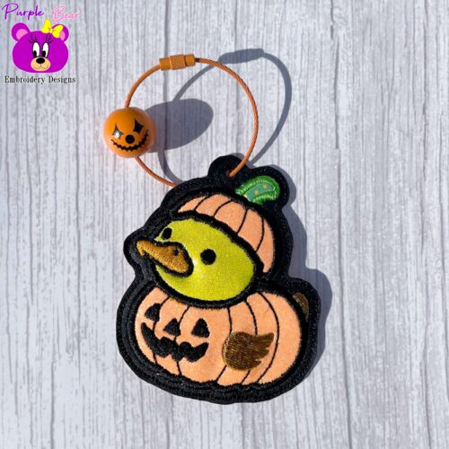 Pumpkin Rubber Duck