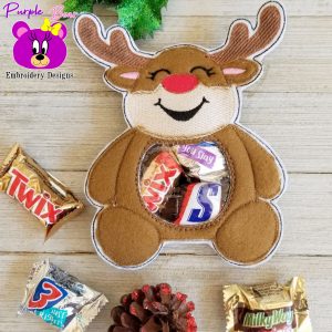 Reindeer Treat Holder 4 sizes