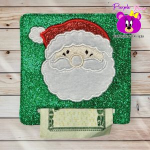 Santa Christmas Money Pull