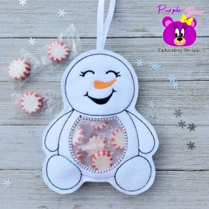 Snowman Treat Holder 4 sizes