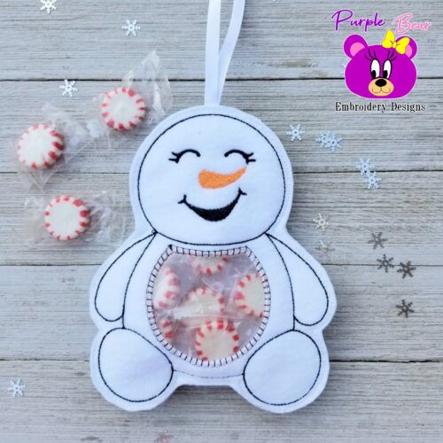 Snowman Treat Holder 4 sizes