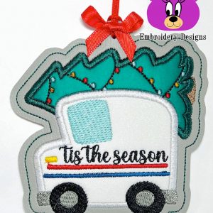 Mail Truck Ornament