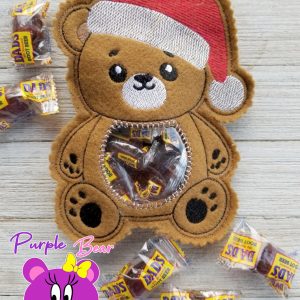 Christmas Bear Treat Holder 4 sizes