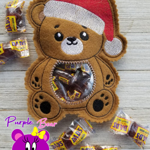Christmas Bear Treat Holder 4 sizes