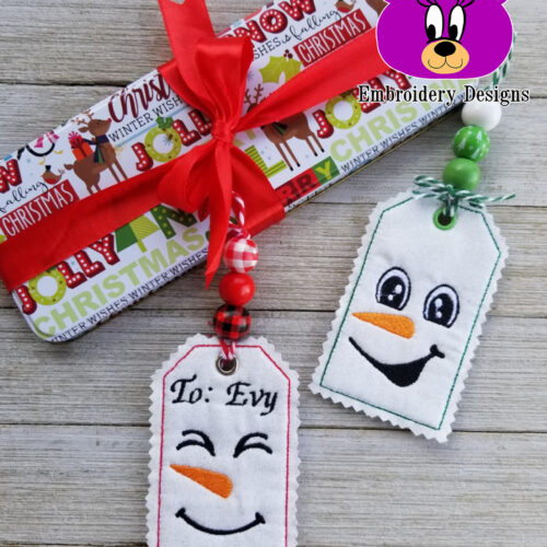 Snowman Tag Set 2