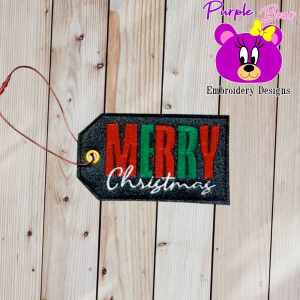 Merry Christmas Gift Tag