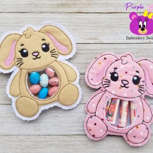 Cute Bunny Treat Holder 4 sizes