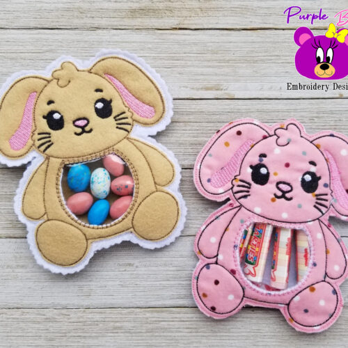 Cute Bunny Treat Holder 4 sizes