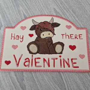 Hay There Valentine, Sign, 3 Sizes