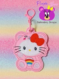 Kitty Bear Mashup Eyelet and Snaptab