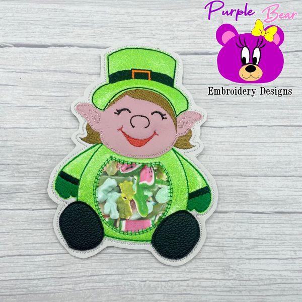 Female Leprechaun Treat Holder 4 sizes