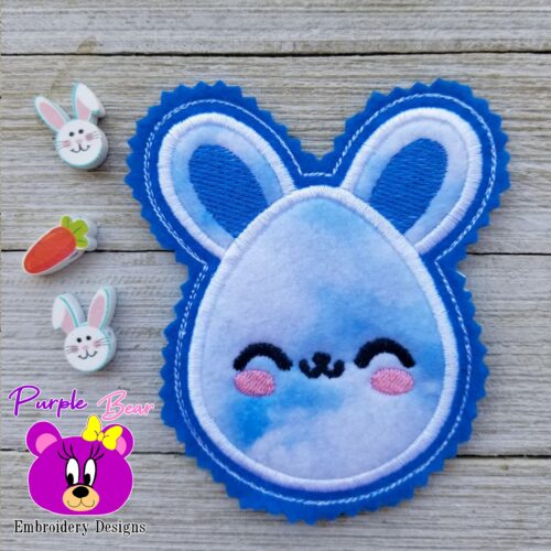 Egg Bunny, plain eyes