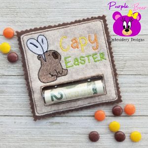 Capy easter Money Pocket
