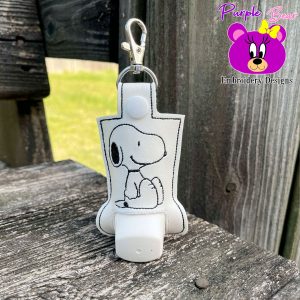 White dog Inhaler Cover