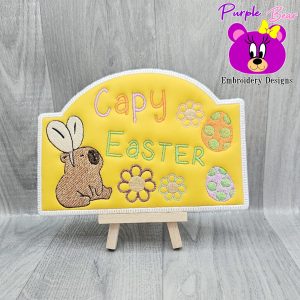 Capy Easter Sign 3 Sizes
