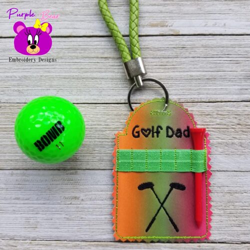 Golf Dad Tee Holder