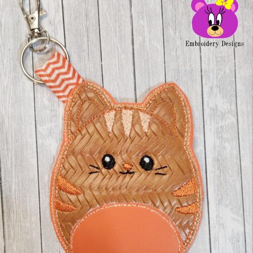 Squish Cat Treat Holder 4 sizes & Snap tab