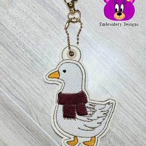 Winter Goose Eyelet & Snap