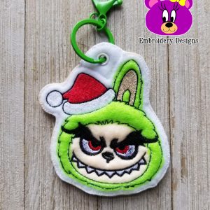 Labu Grinched Eyelet & Snap