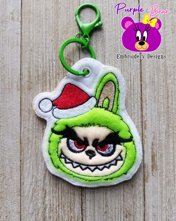 Labu Grinched Eyelet & Snap