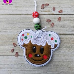 Cute Mouse Face Ornament