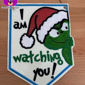 I am Watching you Hanger 3 sizes