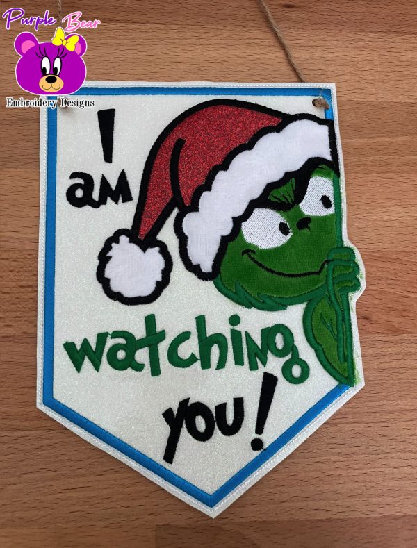 I am Watching you Hanger 3 sizes