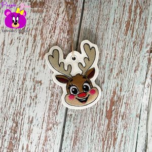 Cute Reindeer Face Ornament