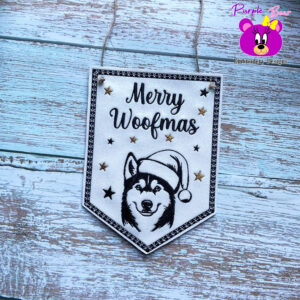 Husky Christmas hanger 3 sizes