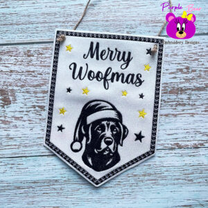 Labrador Christmas hanger 3 sizes