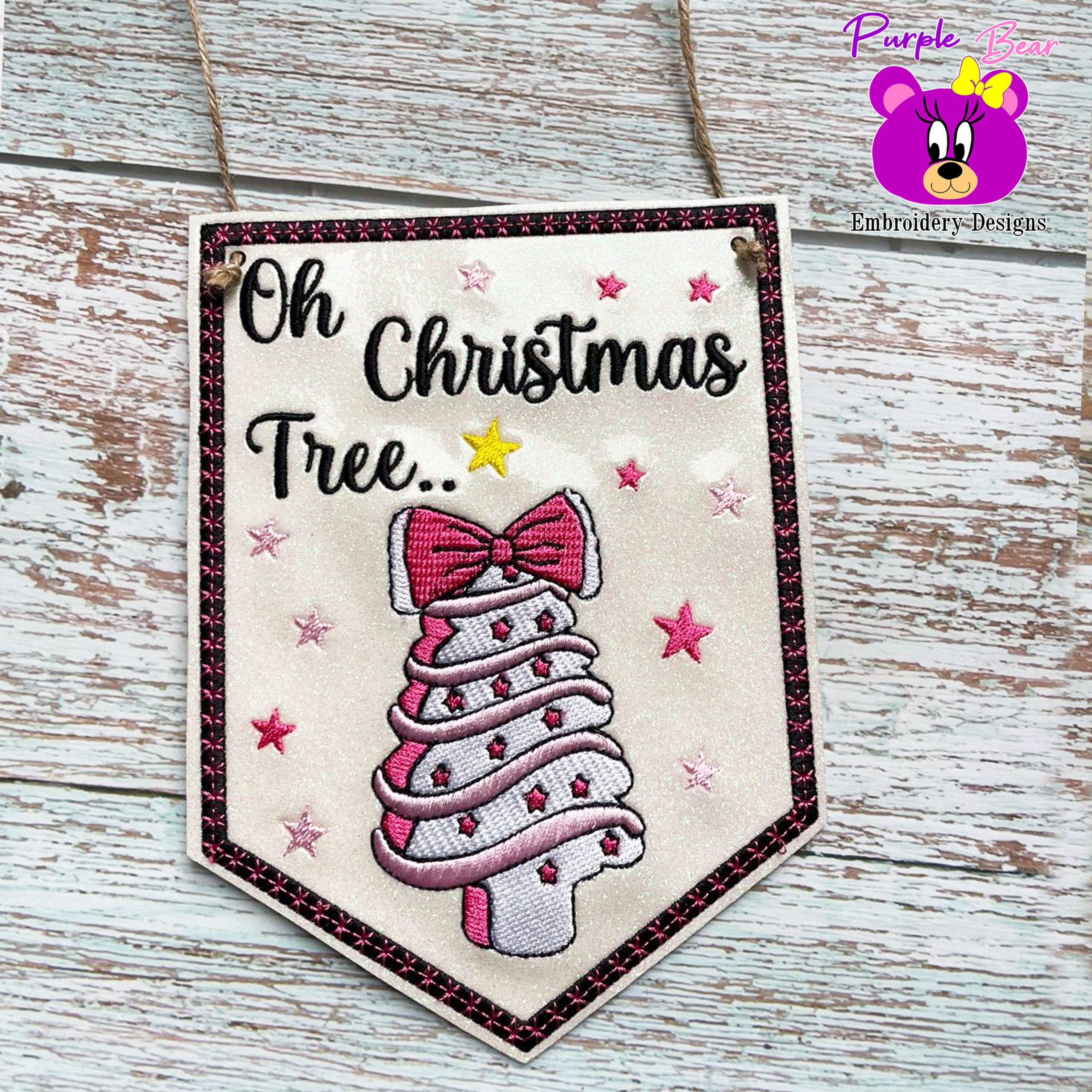 Oh Christmas tree, hanger 3 sizes