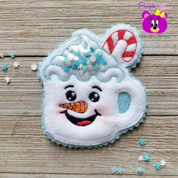 Snowman Cup Shaker Ornament