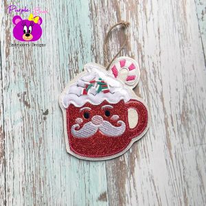 Santa Cup Shaker Ornament