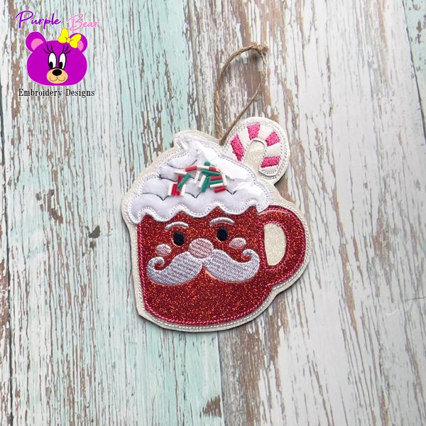 Santa Cup Shaker Ornament