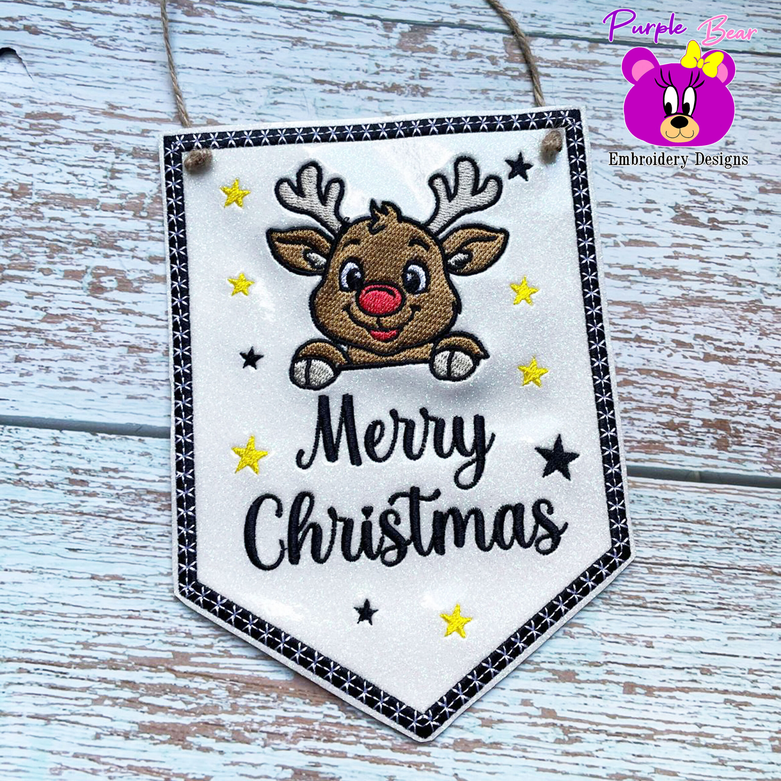 Christmas Deer, hanger 3 sizes