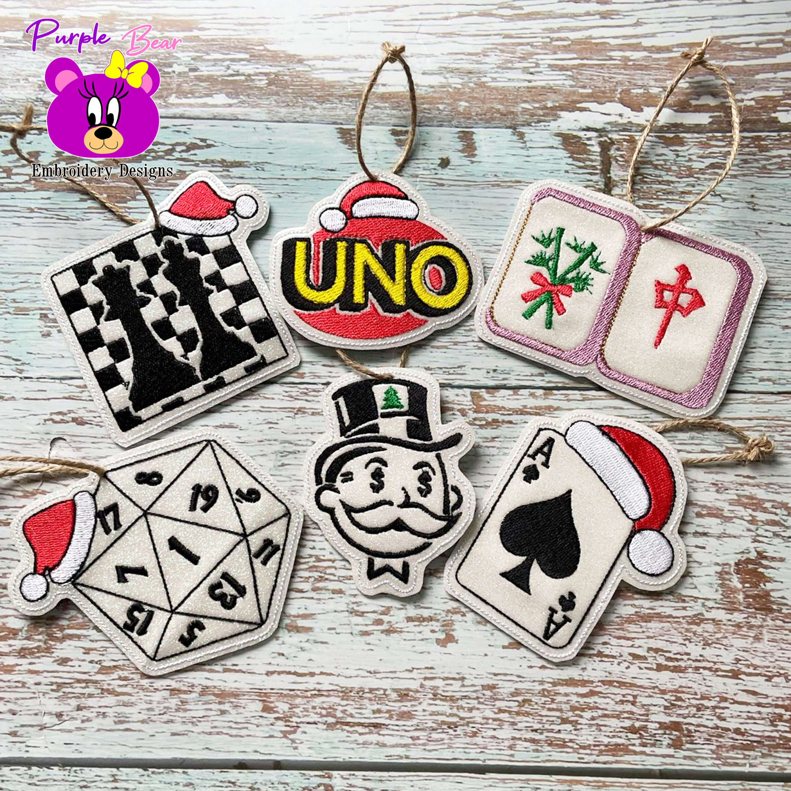 Game Ornament Bunlde 6 designs