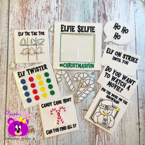 Elf Activities Bunlde 8 designs