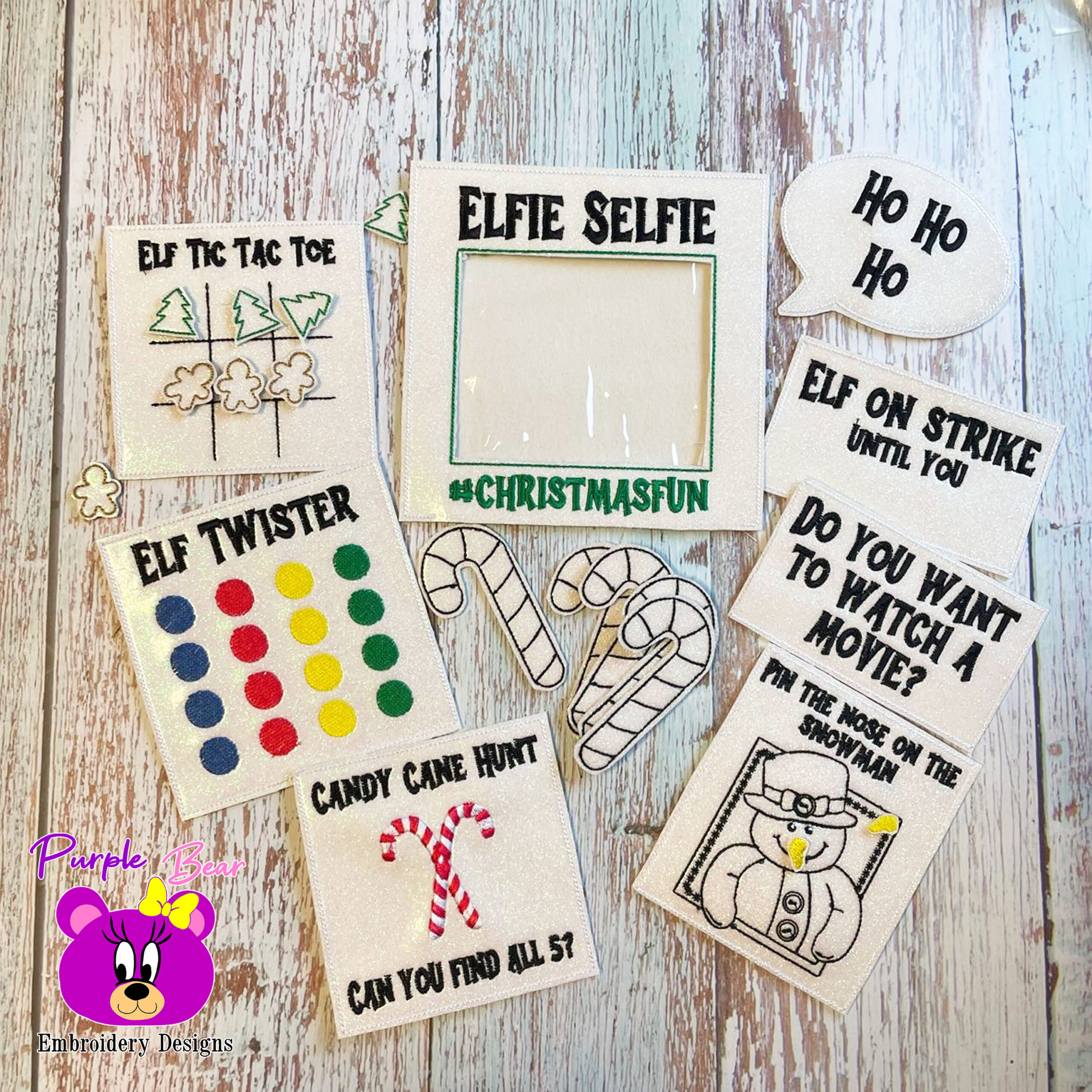 Elf Activities Bunlde 8 designs