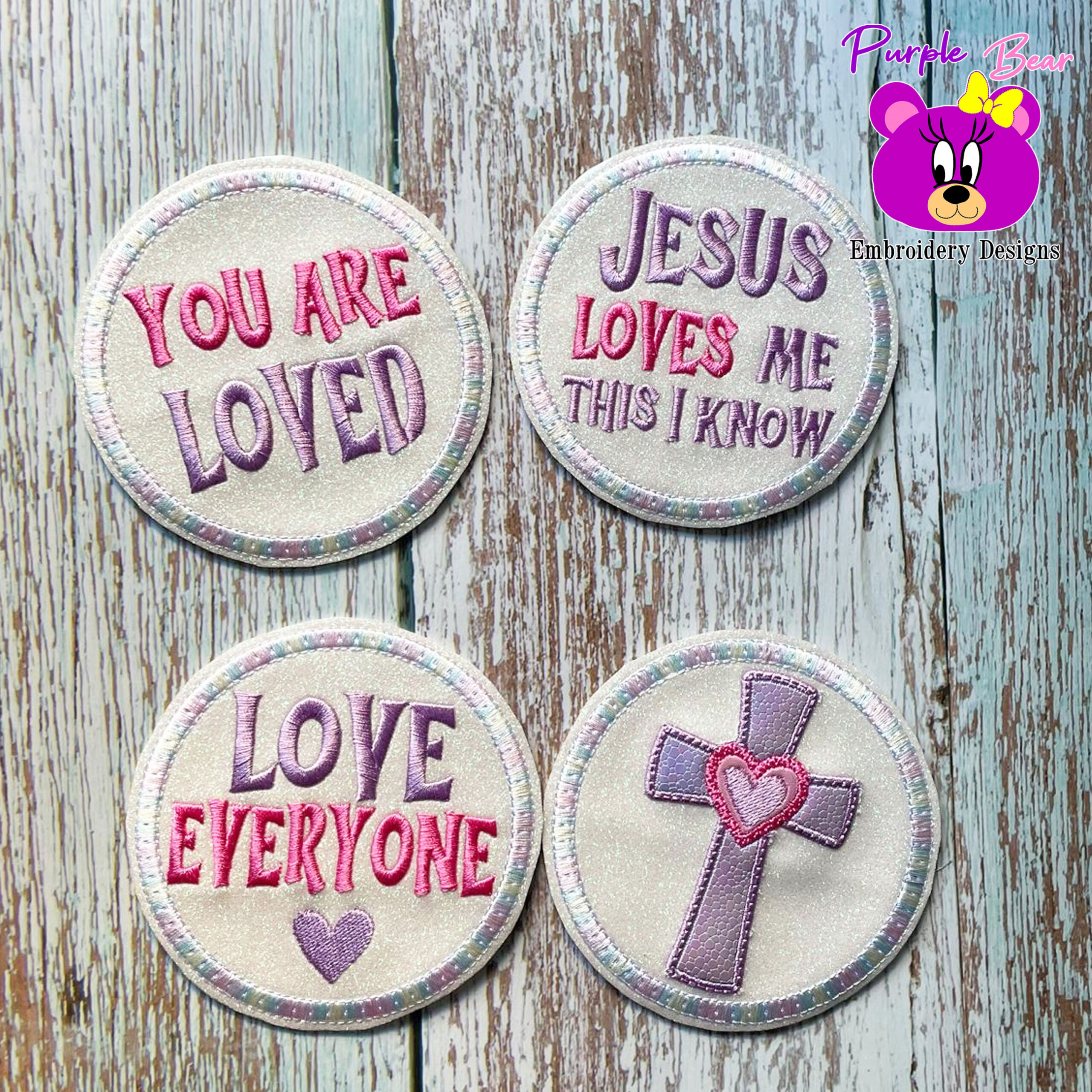 Christian Valentines Set 4 Designs