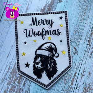 Springer Spaniel Christmas hanger 3 sizes