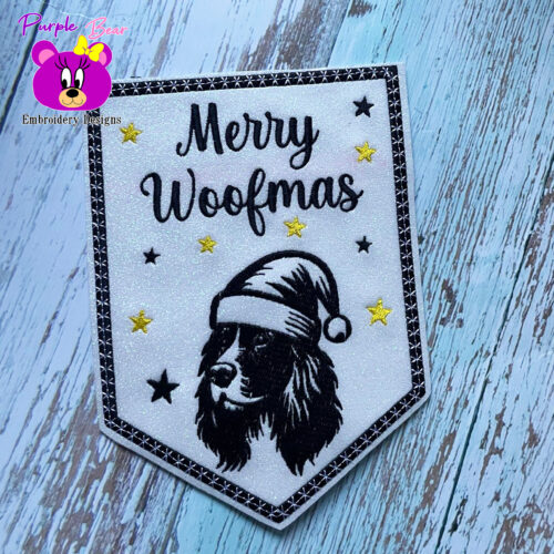 Springer Spaniel Christmas hanger 3 sizes