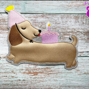 Dachshund’s Birthday Wish, 4 sizes